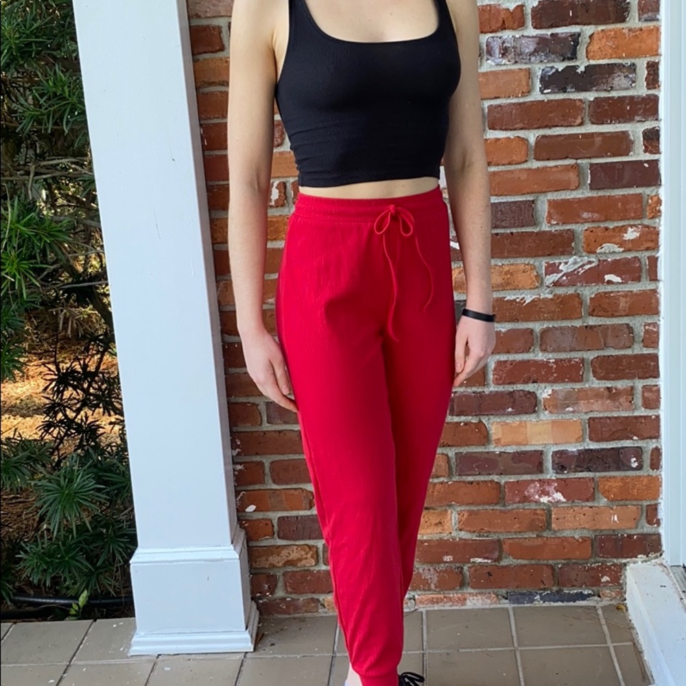Red sweats - Picture 2 of 2